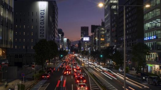 Una strada di Tokyo