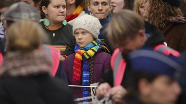 L’attivista svedese pro-clima Greta Thunberg. LaPresse