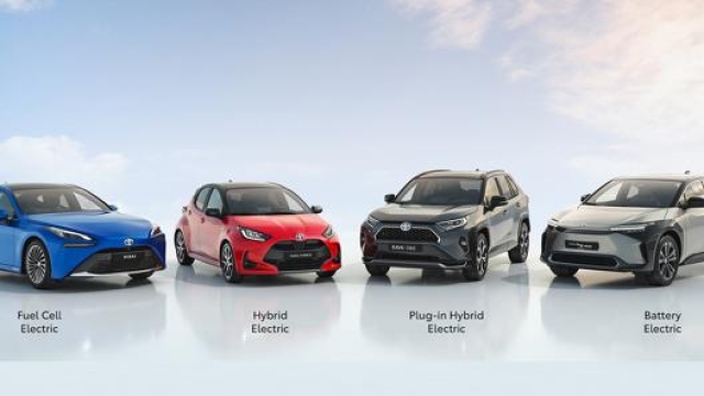 La gamma Toyota abbraccia tutte le soluzioni di motorizzazione, dal Full Hybrid all’elettrico puro