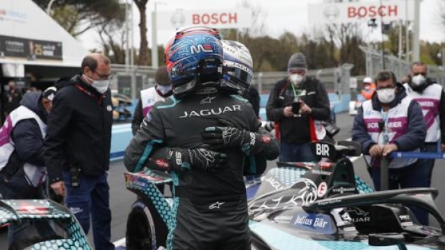 Sam Bird e Mitch Evans (Panasonic Jaguar Racing)
