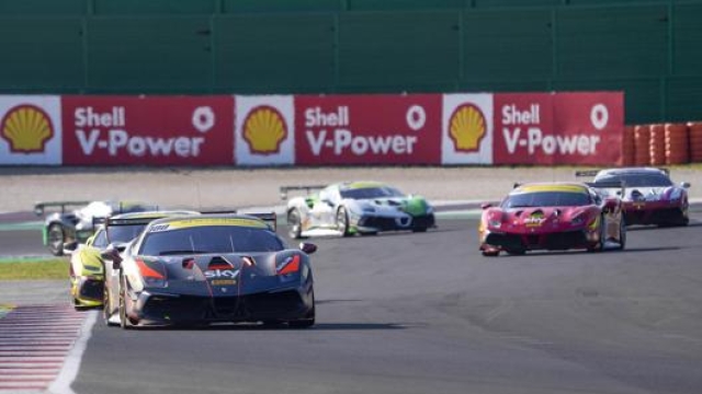 Le Ferrari 488 Challenge Evo protagoniste nel campionato monomarca a Misano