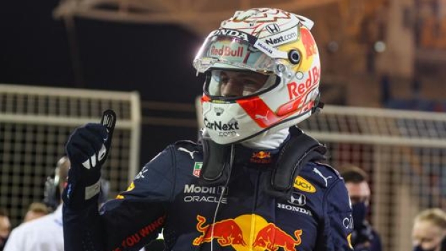 Max Verstappen, quarta pole della carriera in F1. Afp