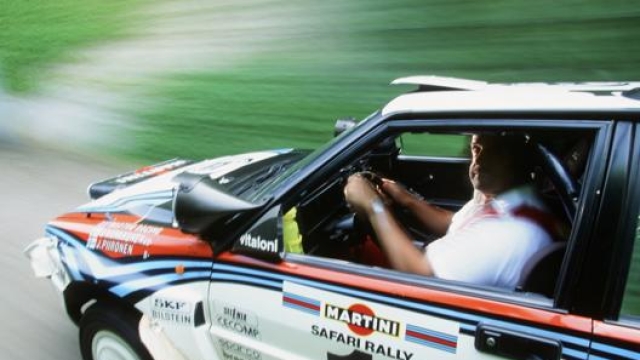 Gino Macaluso sulla Lancia Delta HF “Safari” del 1992