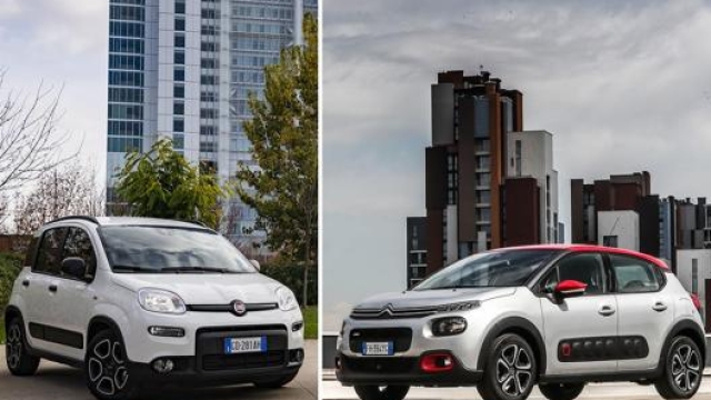 Fiat Panda e Citroën C3 sono i due modelli più venduti di Stellantis