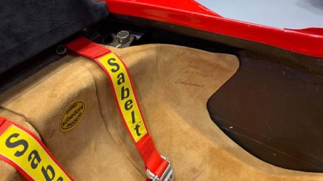 Il rivestimento Schedoni in una monoposto di F1 Ferrari. Dal libro “Ferrari by Schedoni” di Alberto Mantovani