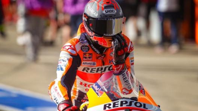Marc dovrà rientrare con la testa e studiare una nuova strategia che gli consenta di essere veloce e meno al limite (foto MotoGP.com)