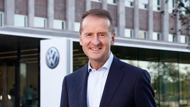 Il Ceo del Gruppo Volkswagen Herbert Diess
