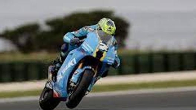 Chris Vermeulen con la Suzuki MotoGP