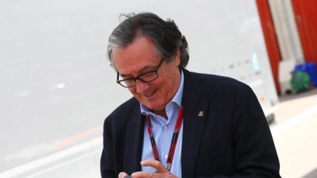 Il fondatore dell’ex omonima scuderia di F1 e attuale presidente di Formula Imola, Gian Carlo Minardi. LaPresse