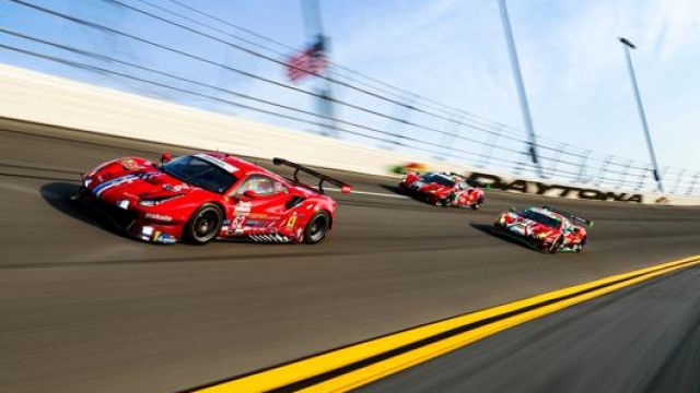 Ferrari, le tre 488 iscritte alla 24 Ore di Daytona 2021