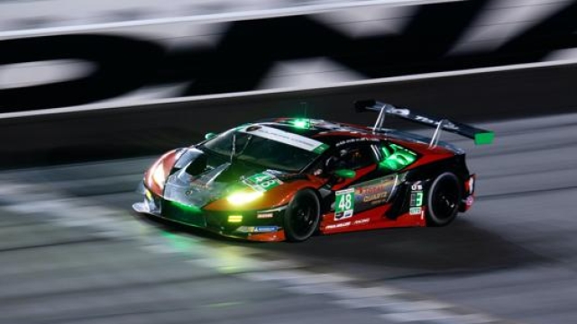 La Lamborghini Huracán del team Paul Miller vincitrice nel 2020 a Daytona per la terza volta consecutiva in classe Gtd