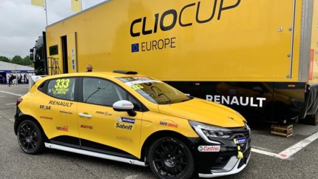 La Renault Clio di Gazzetta Motori per il weekend di gara