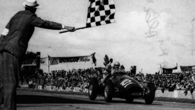 Ascari al GP Germania 1952, il 3 agosto al Nurburgring: vince con il #101. Ap