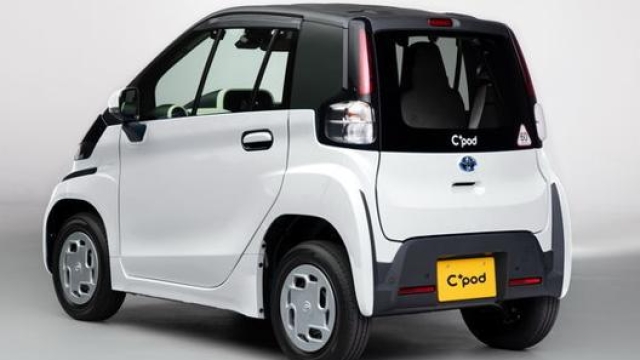 La nuova C+Pod: fa parte dello sviluppo elettrico Toyota