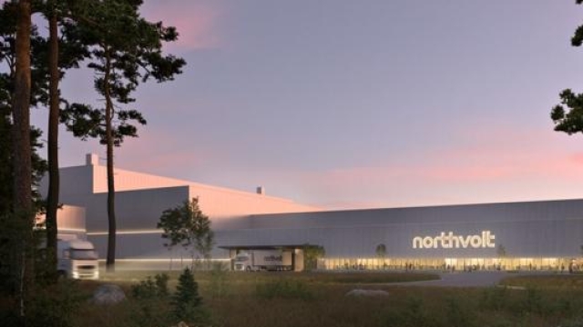 L’immagine di un impianto della Northvolt
