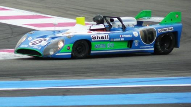 La Matra MS 670-01 che Hill e Pescarolo portarono alla vittoria a Le Mans. Wikipedia