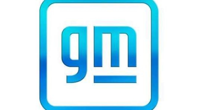 Il nuovo logo GM, meno squadrato del precedente