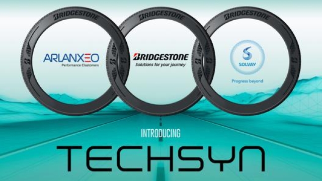 Techsyn è una tecnologia di Bridgestone, Arlanxeo e Solvay che ha portato allo sviluppo di un nuovo materiale composito