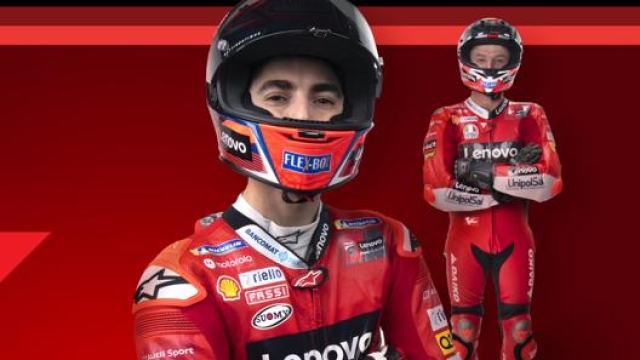 Da sinistra Bagnaia e Miller, piloti ufficiali Ducati 2021