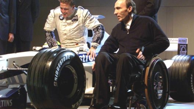 Ralf Schumacher e Frank Williams nel 2000. Ap