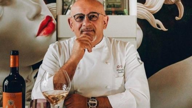 Lo chef milanese nel suo ristorante sul Naviglio Pavese