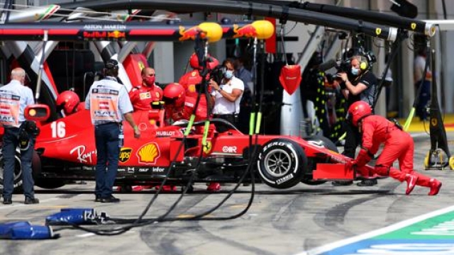 Primi giorni in pista per la scuderia Ferrari