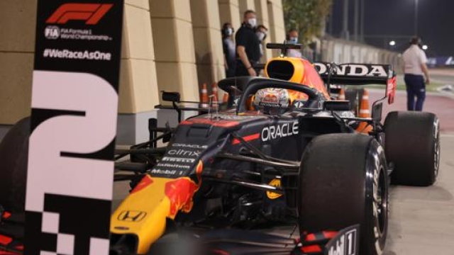 La Red Bull di Verstappen ha chiuso in seconda piazza il GP del Bahrain 2021