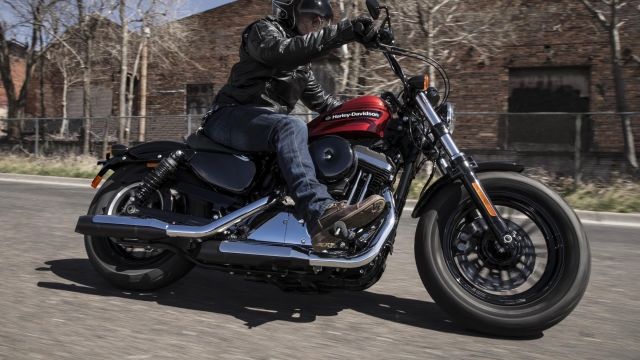 Un modello della gamma Sportster di Harley-Davidson