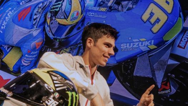Joan Mir, iridato MotoGP 202o con la Suzuki. Epa