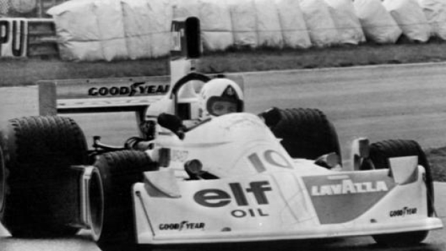 Lombardi nel GP Olanda 1975. Ap