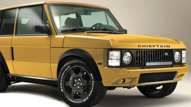 La Chieftain Xtreme realizzata su base Range Rover prima serie