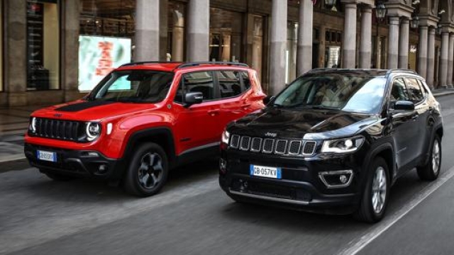Jeep Renegade e Compass sono tra le ibride plug-in più apprezzate in Italia