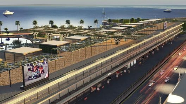 Un'immagine del circuito di Jeddah.