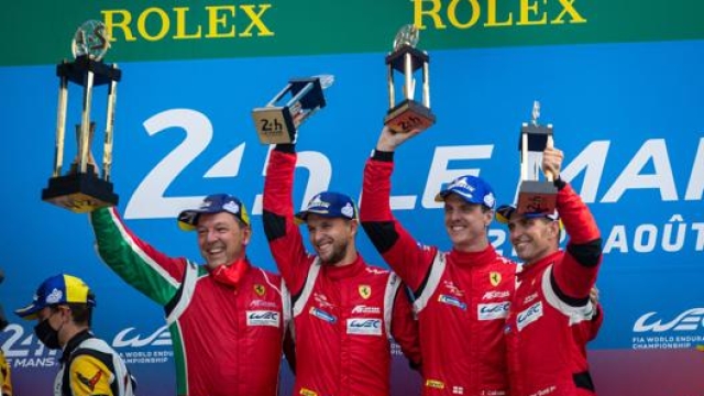 I vincitori della 24 Ore di Le Mans 2021, classe Lmgte Pro