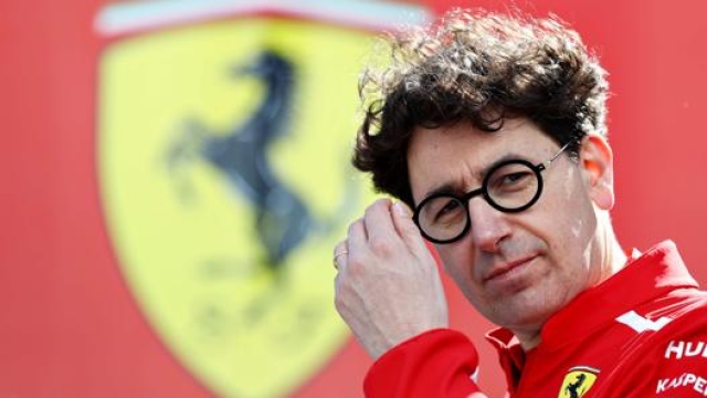 Mattia Binotto, direttore sportivo  della Scuderia Ferrari dal 2019