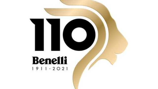 Il logo celebrativo Benelli