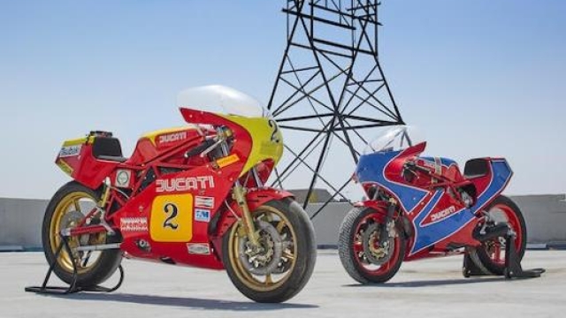 Due Ducati in vendita all'asta di Los Angeles