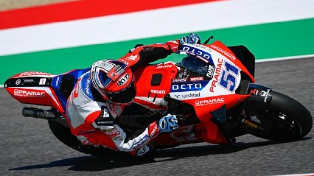 Pirro al GP d’IItalia al Mugello 2021 con la Ducati Pramac