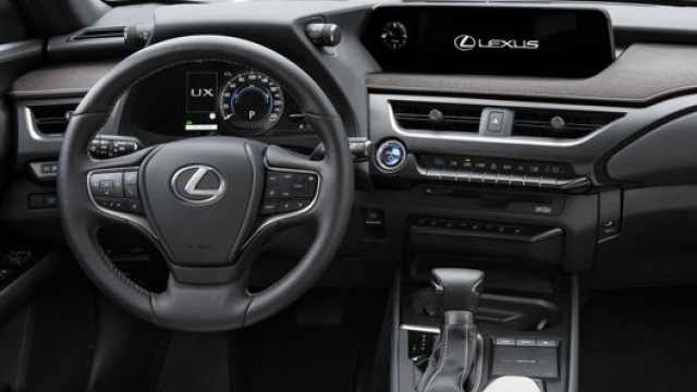 Gli interni di Lexus Ux Hybrid