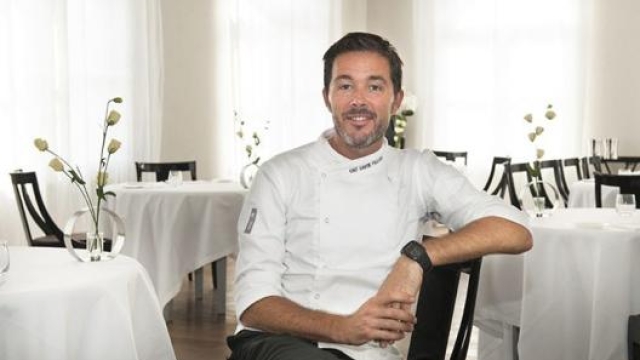 Davide Palluda, chef-patron dell’Enoteca di Canale (Cn)