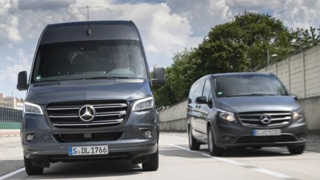 Mercedes offre una ricca gamma di veicoli dedicati ai professionisti