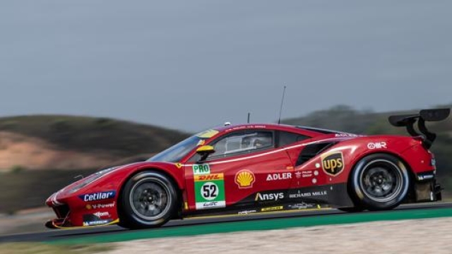 La Ferrari 488 Gte di AF Corse condotta da Serra e Molina