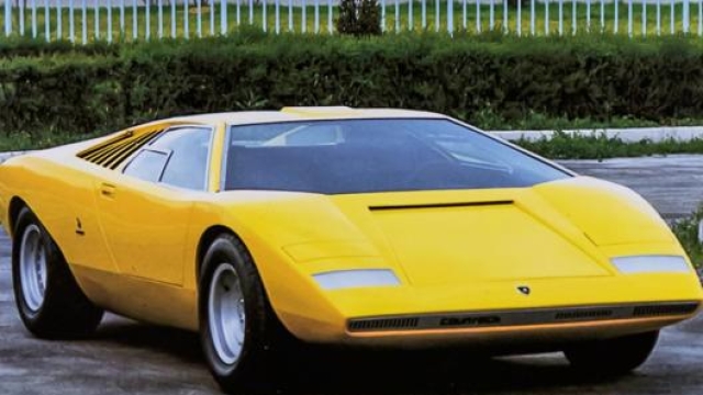 La Lamborghini Countach LP 500 del 1971