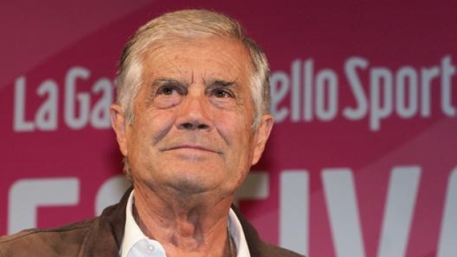 Giacomo Agostini al recente Festival dello Sport a Trento. Bozzani