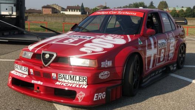 L’Alfa Romeo 155 V6 Ti concepita per partecipare al campionato tedesco DTM