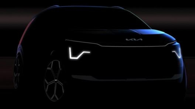Le luci del crossover Kia Niro di nuova generazione provengono dal concept Habaniro del 2019