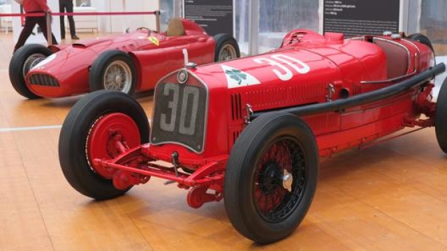 L’Alfa Romeo P2 del 1930 esposta a Padova, collezione Mauto