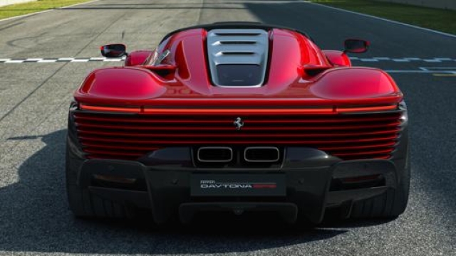 Il retro della Ferrari Daytona SP3
