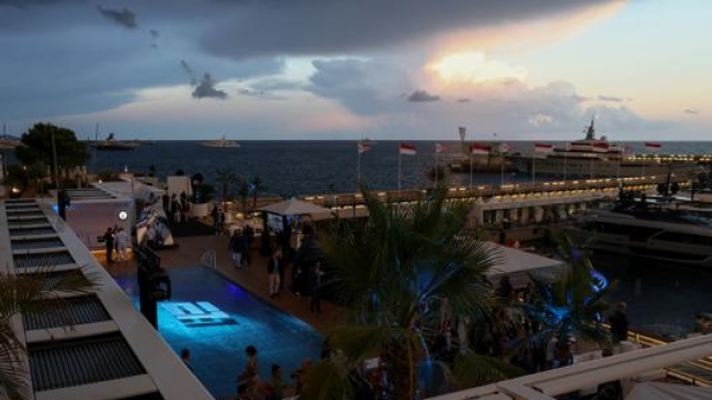 Il Monaco Yacht Club, luogo di presentazione del RaceBird. Foto: Lloyd Images