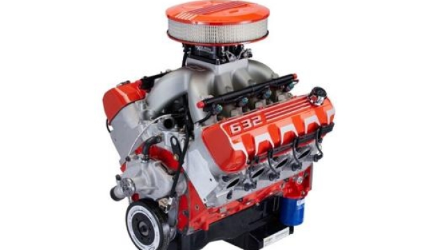 Il motore ZZ632 tecnicamente sviluppa una potenza di ben 1.118 Cv